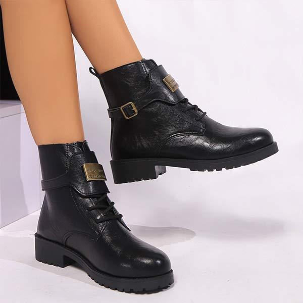 Women's Thick-Soled Ankle Boots