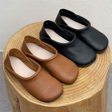 Women's Vintage Shallow Two-Way Slip-On Shoes