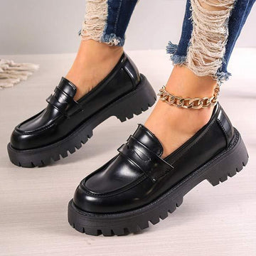 Women's Thick Sole Casual Loafers