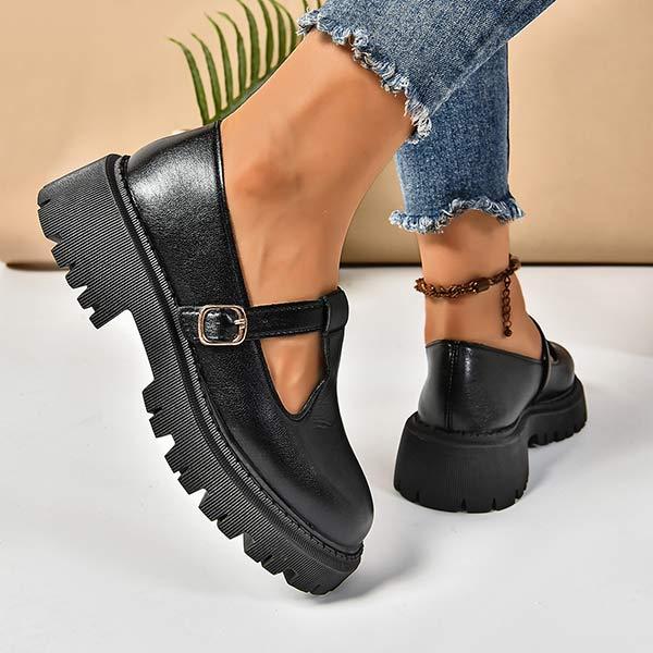 Women's Thick-Soled Mary Jane Shoes