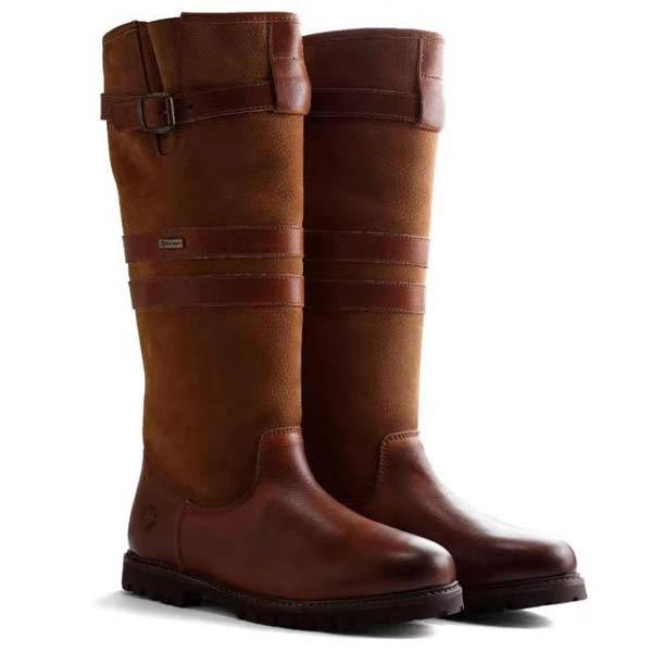 Women's Vintage Knee-High Riding Boots