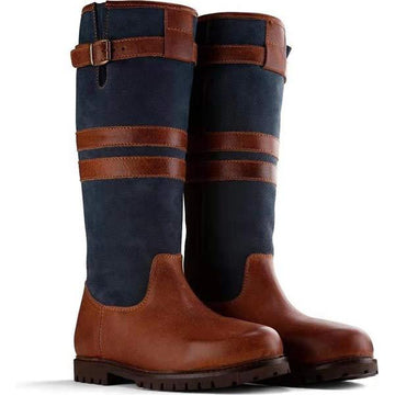 Women's Vintage Knee-High Riding Boots