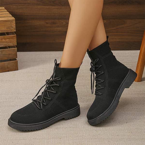 Women's Flat Breathable Ankle Boots