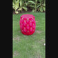 13.4" Oversized Dragon Fruit Resin Stool, Realistic Top Side Table for Patio, Poolside & Indoor