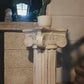 Classic 28.9" Antique Roman Column, Premium MGO Greek Pillar Stand for Garden & Wedding Events