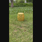 14" Oversized Pineapple Resin Stool, Realistic Fruit Side Table for Patio, Poolside & Balcony