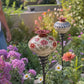 Keramische Bloem Kolibrievoeder – Romantische Tuinsfeer Met Een Vintage Touch!