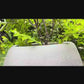 Minimalist Concrete-Look MGO Planter Set of 2, Weathered Grey Bowl Pots with Drainage Holes