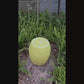 14" Oversized Lemon Stool, Hand-Painted Resin Side Table & Plant Stand for Patio & Garden