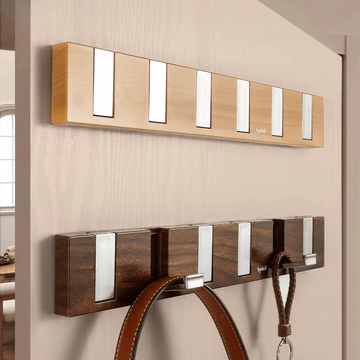 Pull And Hang Minimalist Wooden Wall Hanger
