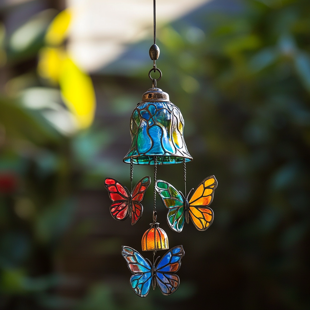 Butterfly Wind Chime Decoration