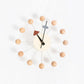 Modern Minimal Round Ball Wood Quiet Slient Wall Clock Home Decor