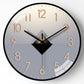Abstract Astrology Modern Silent Anti-Fog Glass Wall Clock Living Room Bedroom Home Decor