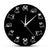 Cartoon Pug Dog Puppy Wall Clock