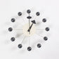 Modern Minimal Round Ball Wood Quiet Slient Wall Clock Home Decor
