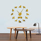 Afghan Hound Dog Lovers Large Frameless DIY Wall Clock Gift