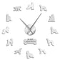 Afghan Hound Dog Lovers Large Frameless DIY Wall Clock Gift