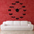 Angel Wings With Number Large Frameless DIY Wall Clock