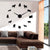 Bull Terrier Large Frameless DIY Wall Clock Gift for Bull Terrier Lovers