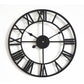 Retro Roman Number Large Metal Wall Clock Wall Decoration