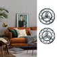 Steampunk Roman Gear Large Wood Wall Clock for Home Bar Cafe Decor