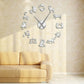 Zodiac Signs Constellation Large Frameless DIY Wall Clock Gift