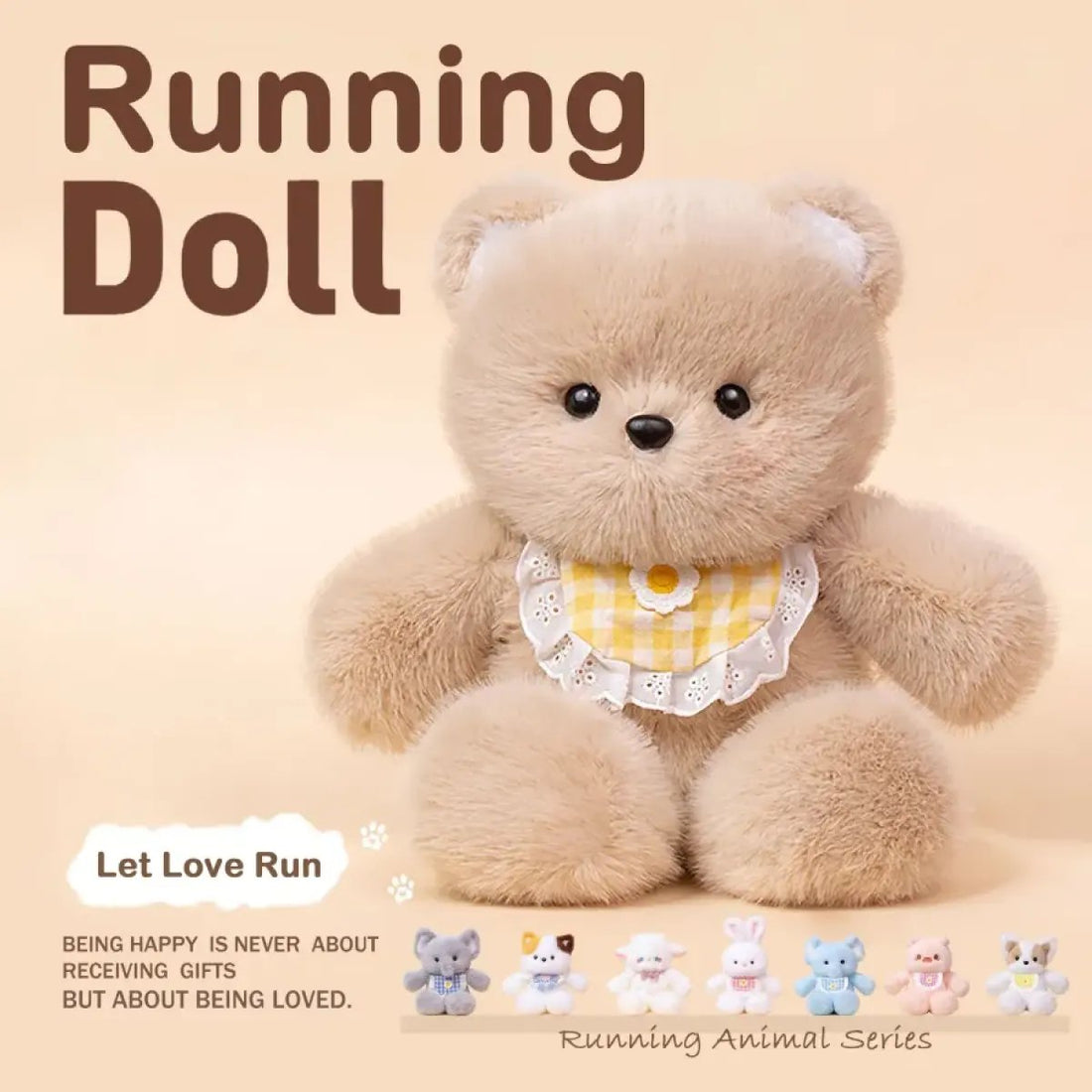 Running Animal Series-Running Doll