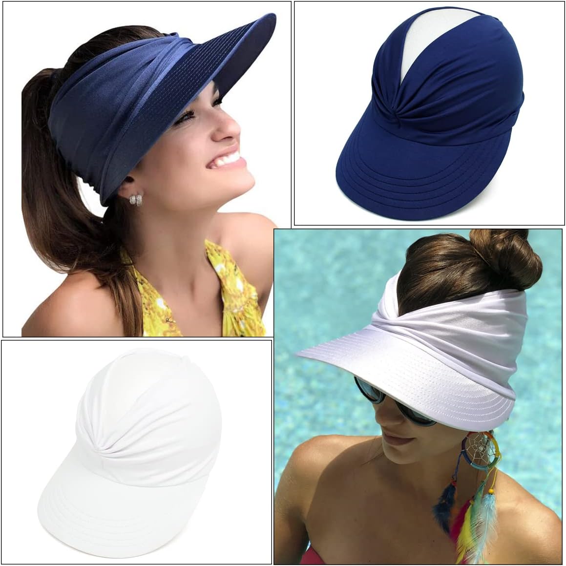 UPF 50+  Wide Brim Summer Beach Sports Hats