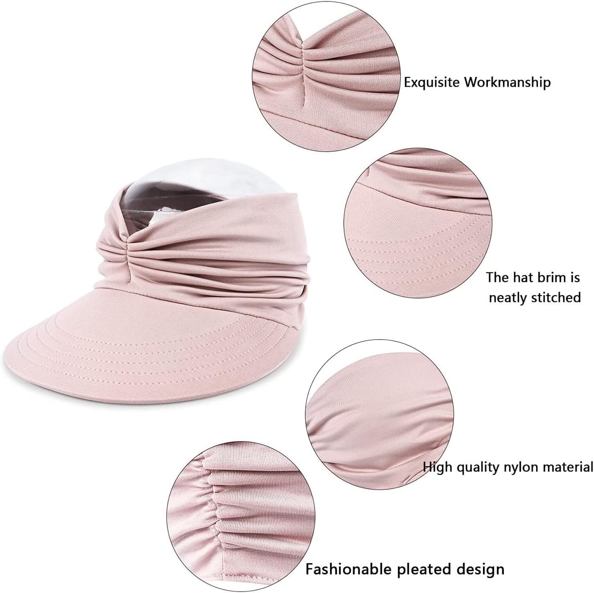 UPF 50+  Wide Brim Summer Beach Sports Hats