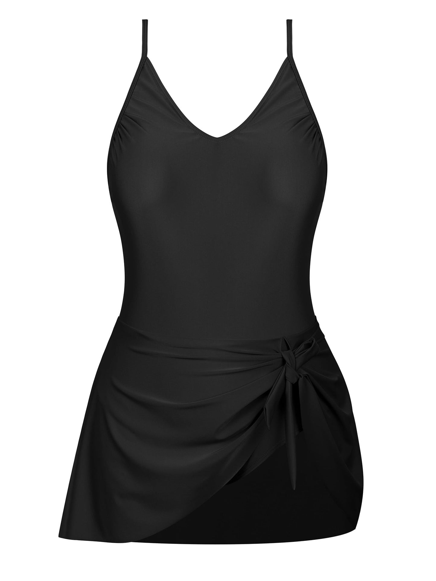 Halter Swimdress Two Piece Tankini Swimsuits